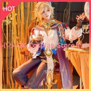 [Custom Made] Kaveh Cosplay Costume Game Genshin Impact Cosplay Suit Anime Clothing Halloween Carnival Uniforms
