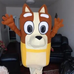 New Adult Hot Sale Foam Cute Doll Dog Animal Cartoon Mascot Costume Plush Christmas Fancy Dress Halloween Mascot Costume