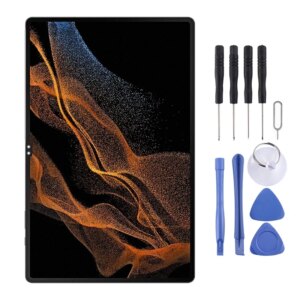 LCD Screen for Samsung Galaxy Tab S8 Ultra 5G SM-X900/X906 with Digitizer Full Assembly Display LCD Screen Repair Replacement