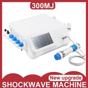 Shockwave Therapy Machine For ED Treatment Pain Relief Professional 300MJ Shock Wave Body Massager Relax Muscle New