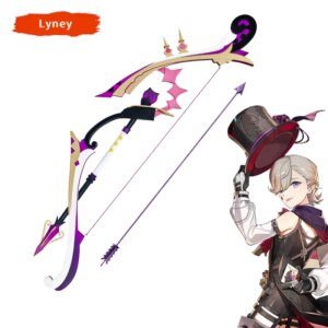 Genshin Impact Lyney Cosplay Weapon Props Model Knife and Sword
