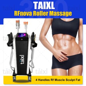 EMS Vacuum Inner Ball Roller 360 Degree Rolling Cellulite Massage Weights Loss Machine Body Muscle Body Slimming Fat Removal