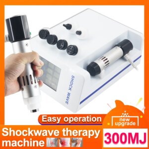 300MJ Shockwave Therapy Machine For Men ED Treatment Relieve Pain High Energy Professional Shock Wave Physiotherapy Instrument
