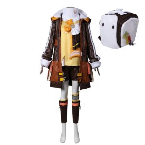 Honkai Star Rail: Clara Natasha Enchanting Hook Cosplay Costume Set with Hat, Unisex Design, Custom Made Any Size
