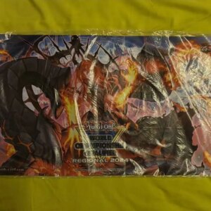 Yugioh KONAMI World Championship Qualifier Promethean Princess, Bestower of Flames Official Playmat Mat Table Play Pad
