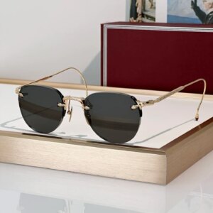 Fashion Sunglasses For Women and Men FAIRBANK Style Anti-Ultraviolet Retro Plate Full Frame Special design Glasses Random Box
