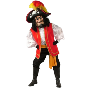 Captain Pirate Mascot Costume Adult Size Cartoon Character Pirate Theme Mascotte Mascota Suit Kit Fit SW1088