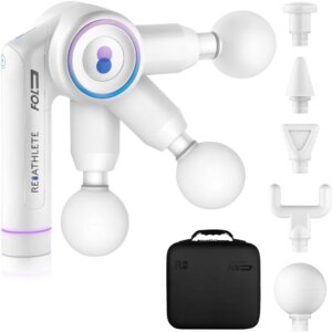 REATHLETE FOLD Massage Gun | First-Ever Foldable Professional Percussion Massager| Portable Wireless Massage Gun