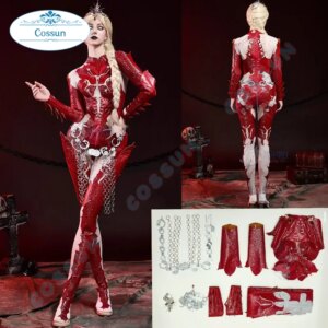 Baldur’s Gate 3 Orin The Red Cosplay Costume PU Leotard Sexy Women Anime Party Uniform Hallowen Play Role Clothes