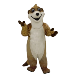 Custom Meerkat Mascot Costume Jungle Animal Theme Adult Size Carnival Party Mascotte Outfit Suit Fit Fancy Dress SW960