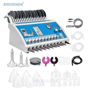 New Arrival Infrared Heat Russian Wave Electric Muscle Stimulate EMS Machine Vacuum Massage Body Shaping for Home or Salon