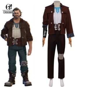 ROLECOS Game LOL Arcane Vander Cosplay Costume Vander Female Male Uniform Halloween Carnival Party Coat Pant Outfit Fullset