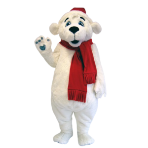 mascot ZOO POLAR BEAR mascot costume fancy dress custom fancy costume cosplay theme mascotte carnival30373