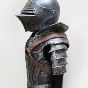 Wearable European medieval vintage knight armor Movie hallowen cosplay stage show costume