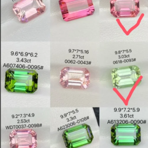 Aazuo customize Link 18k yellow gold With 1ct Color Stones bracelet 16CM