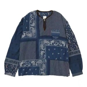 VISVIM WMV TUNIC P.O. WILDFLOWER P.W. Floral jumper 21AW