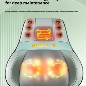 Massager Back Waist Cervical Spine Whole Body Kneading Multifunctional Car Cushion Shoulder and Neck Massager Household