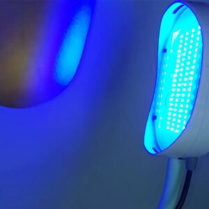 470nm+630nm LED Photon Mask – Blue Light Reduces Oil & Pimples, Red Light Fades Wrinkles
