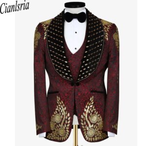 Man Suit ( Jacket + Pants + Vest )