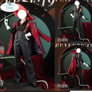 [Customized] Game Reverse:1999 Tennant Cosplay Costume Halloween Outfits Women Clothing Hat Coat Shirt Pants Suit