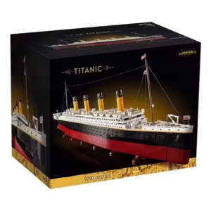 9090 PCS Titanic Large Cruise Boat Ship Steamship 99023 10294 Bricks Building Blocks Toys Birthday Christmas Gifts Compatible