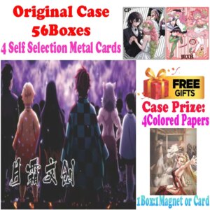 2025 Newest Case Wholesale Yueshuang Culture Acrylic Demon Slayer Card/Brick/Magnet Trading Card CCG TCG Art Gift