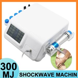 300mj Shock Wave Instrument Pain Relief Massage Shockwave Therapy Machine ED Traetment Body Relax Spine Waist Back Physiotherap