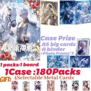 Ying Ka JJk Jujutsu Kaisen Colored Paper A6 Hobby Collection Card Fold Card Rare Doujin Booster Box Kids Toys Gifts