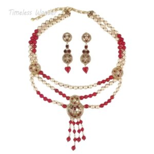 Timeless Wonder Fancy Zircon Geo Pave Necklace N Stud Earrings for Women Designer Jewelry Set Runway Rare Chinese Style Mix 4612