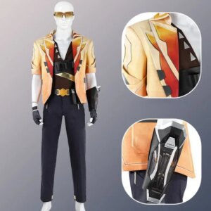 Valorant Tejo Cosplay Costume Jacket Tops Pants Game Anime Clothes Halloween Party Festival Performance Clothing Customized