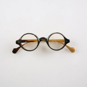Eyewear Unique Small Round Retro Handmade Natural Horn Reading Prescription Glasses Frames For Men Women Classic Eyeglass Frame
