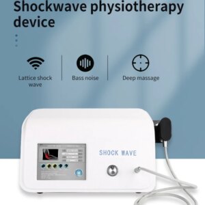 New Generation Compressor 10 bar radial type ESWT device extracorporeal  shock wave therapy machine for pain relief
