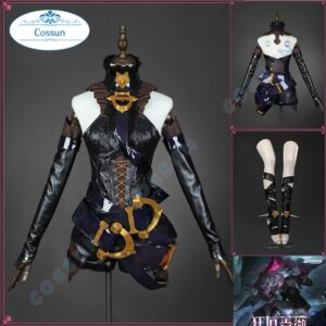 Game LOL Ravenous Rose Briar Cosplay Costume Halloween outfits Women Clothing Props