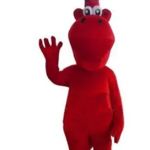 New Adult Best Sale Foam Fashion Red dragon Mascot Costume Christmas Fancy Dress Halloween Mascot Costume