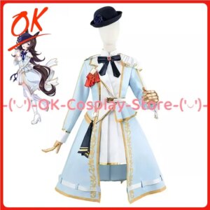 [Customized] Rice Shower Cosplay Costume Game Pretty Derby Cosplay Suit Women Cute Dress With Hat Carnival Uniform Anime Clothes