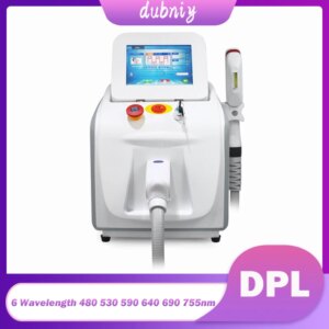 DPL 6 Wavelength 480 530 590 640 690 755nm Laser 360 Magneto Hair Removal Beauty Machine