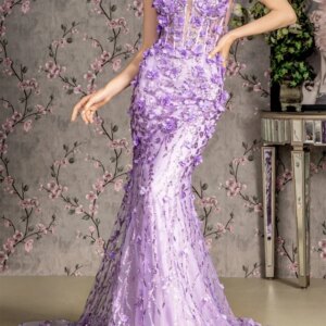 NA38 Custom Made Light Purple Women Evening Dresses Mermaid V Neck Sleevless Sheer Mermaid Wedding Party Dress Prom فساتين سهره