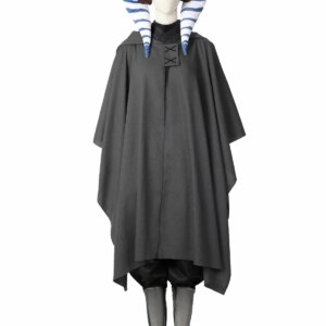 Ahsoka Cosplay Costume Cloak Top Hat Pants Halloween Carnival Party Outfits