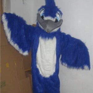 mascot Fierce Blue Jay mascot costume custom fancy costume anime cosplay kit mascotte theme carnival costume 160