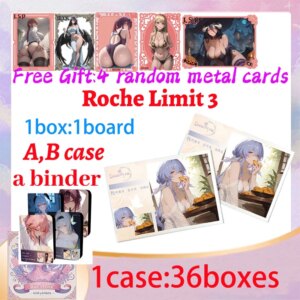 2025 Newest Roche Limit 3 A5 Size Goddess Collection Card Hobby Game Card Waifu Box Doujin Booster Box Spicy Art Card Toy Gifts