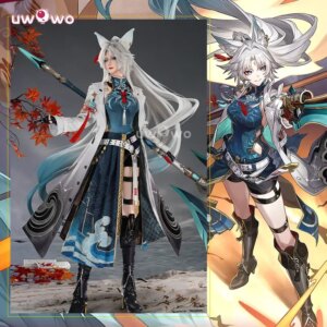 UWOWO Collab Series:Feixiao Cosplay Game Honkai: Star Rail Feixiao Cosplay Costume Fei Xiao Cosplay Uniform Halloween Costume
