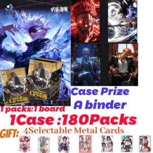 TianYuan JJK Jujutsu Kaisen A6 papel de colores Gojo Satoru Jujutsu Kaisen juguetes de tarjetas y regalos para niños tarje