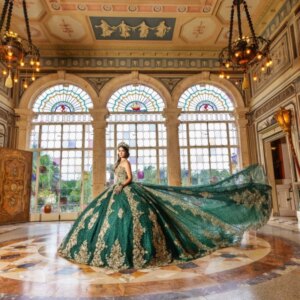 Customized Shiny blackish green Off Shoulder Quinceanera Dress Lace sequin applique crystal Tull vestidos de 15 Quinceanera