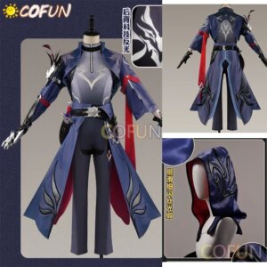 Moze Cosplay Game Honkai: Star Rail Costume Fashion Uniform Full Set Men Halloween Party Role Play Clothing S-XXL New