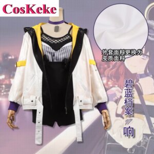 【Customized】CosKeKe Nekozuka Hibiki Cosplay Costume Game Blue Archive Lovely Sweet Uniform Unisex Party Role Play Clothing New