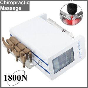 New 1800N Professional Electric Chiropractic Massage Gun Relieves Neck And Low Back Pain Massage Corrective Electric Massager