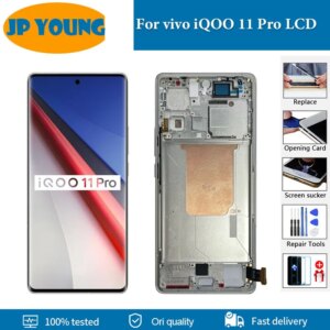 6.78″ Original AMOLED For vivo iQOO 11 Pro 11Pro LCD Display Touch Screen Digitizer Assembly V2254A Repair Parts Replacement