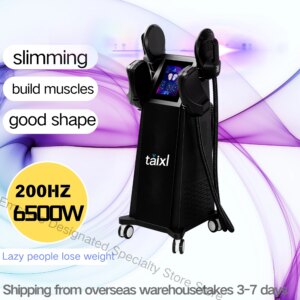 TaixlL 15 Tesla Professional 6500w Portable NEO Body Slimming Nova Rf Mini Muscle EMS Electromagnetic Stimulate Hiemt Pro
