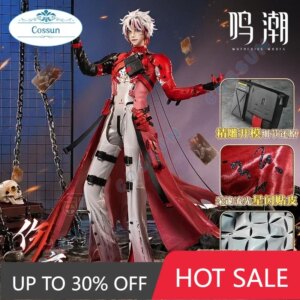 COSSUN Game Wuthering Waves Scar Cosplay Costum Fancy Party Suit Chinese Ancient Clothing Halloween Carnival Uniforms Custom Mad