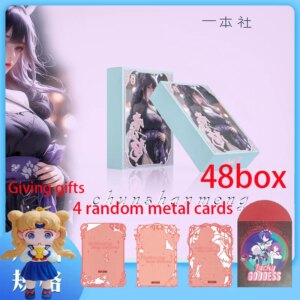 Wholesale Spring Mountain Dream Collection Cards Goddess Story Series Popular Anime Characters Swimwear Party Card Children Gift